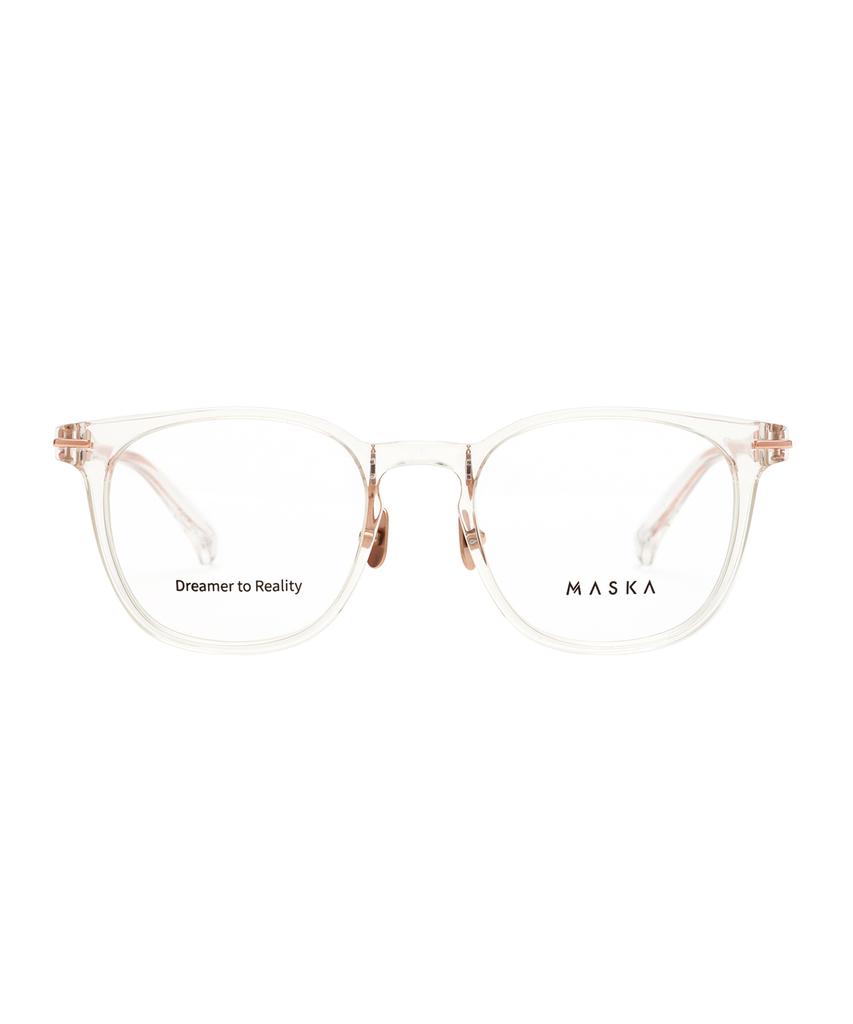 Maseuka Free_Vector 51 / T 03C Free Vector 51 Titanium Clear Rose Gold