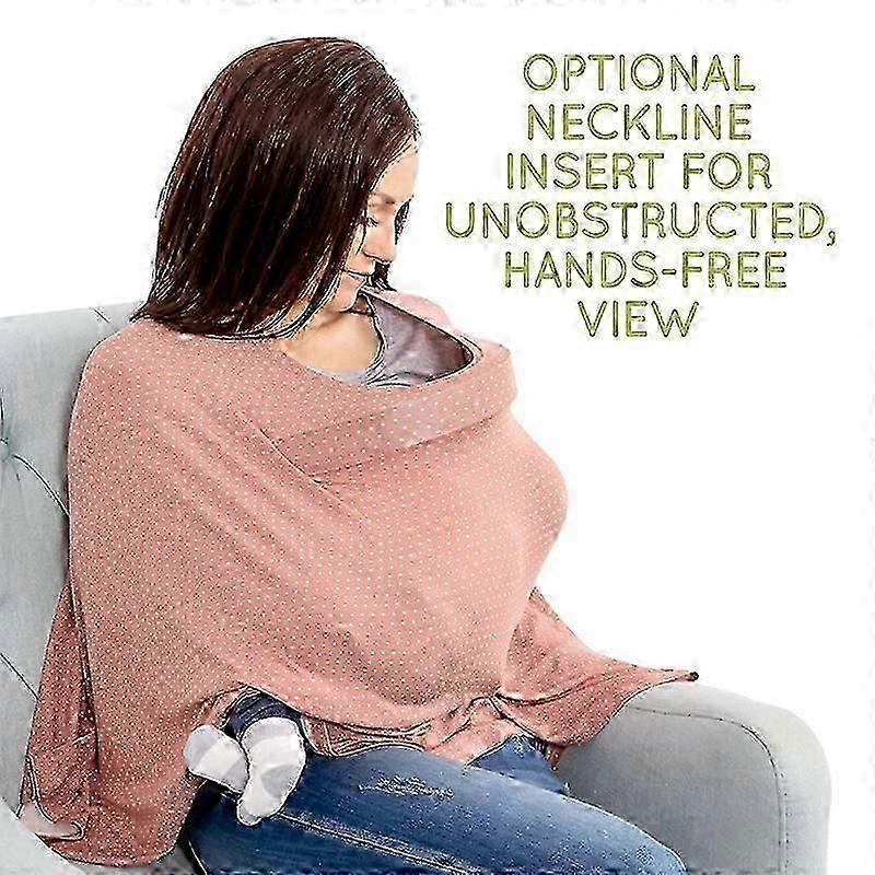 Nursing Cover for Breastfeeding 360 Degree Privacy Soft Breathable Fabric,zxl