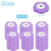 Toilet Brush Cleaning Brush Kit 36Pcs Disposable Replacement Head Cleaning Gap One-Click Replacement  Wc Toilet Cleaner