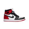 (w) 1 Retro High Satin Black Toe