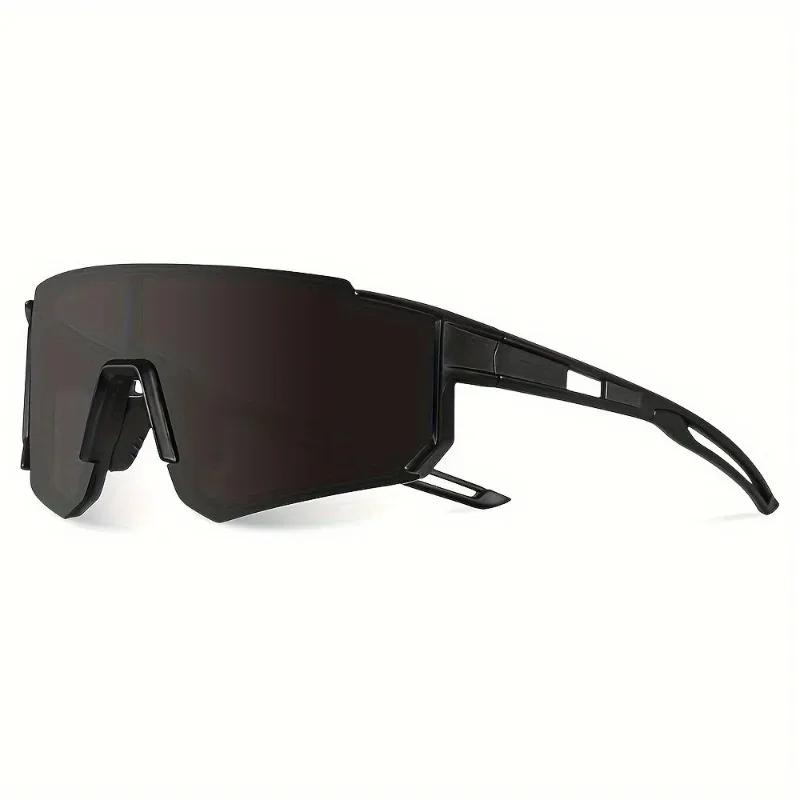 9PCS Men's and women's outdoor riding glasses sunglasses explosion-proof bicycle color film reflective sunglasses sports glasses