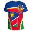 Namibia Flag T-shirt Men Summer Street 3D Printed Oversized T Shirt Casual Tops Short Sleeved Sports Round Neck Tee Shirts