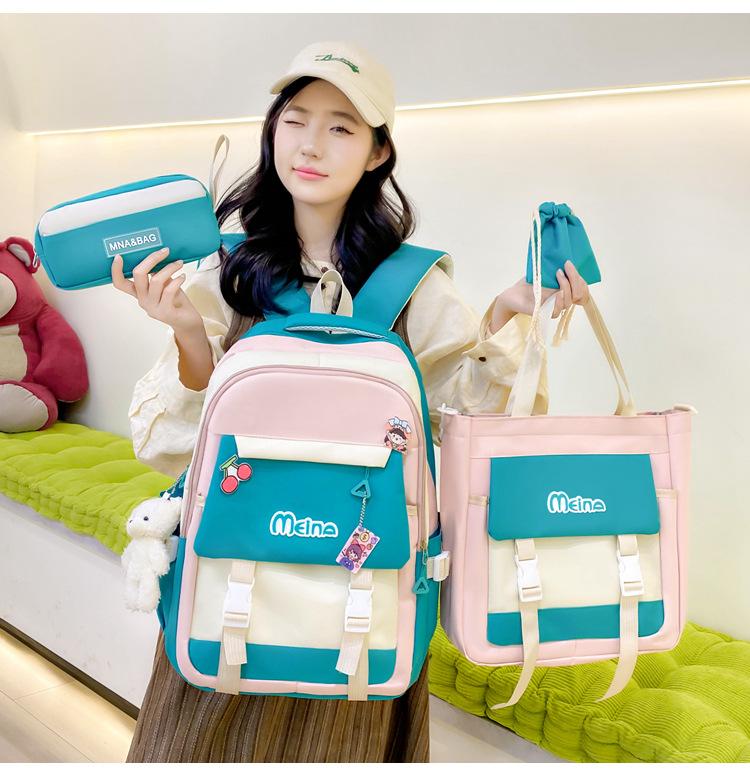 Школьный рюкзак для девочек, школьный рюкзак большой емкости для школьников