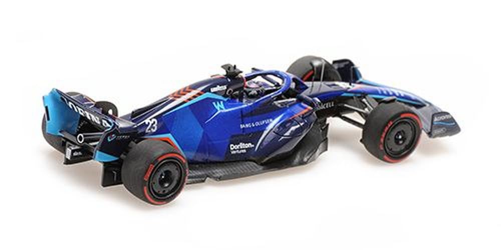 Minichamps Масштабная модель Williams FW44 Albon Гран-при Бахрейна 2022 готовая модель 1/43