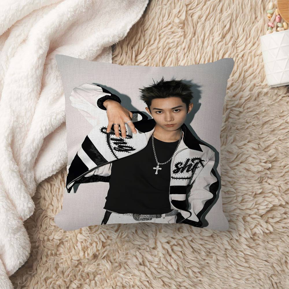 Korea LllNGSHOT cool Movie Pillow Cushion Cover Pillowcase Living Room Sofa Home Decor Customized