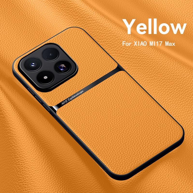 For Xiaomi 17T 15T 14T 13T 17 15 14 15s Pro Leather Litchi Texture with Ultra-ThinSlim PhoneCase For Xiaomi 15 14 Ultra 17Promax