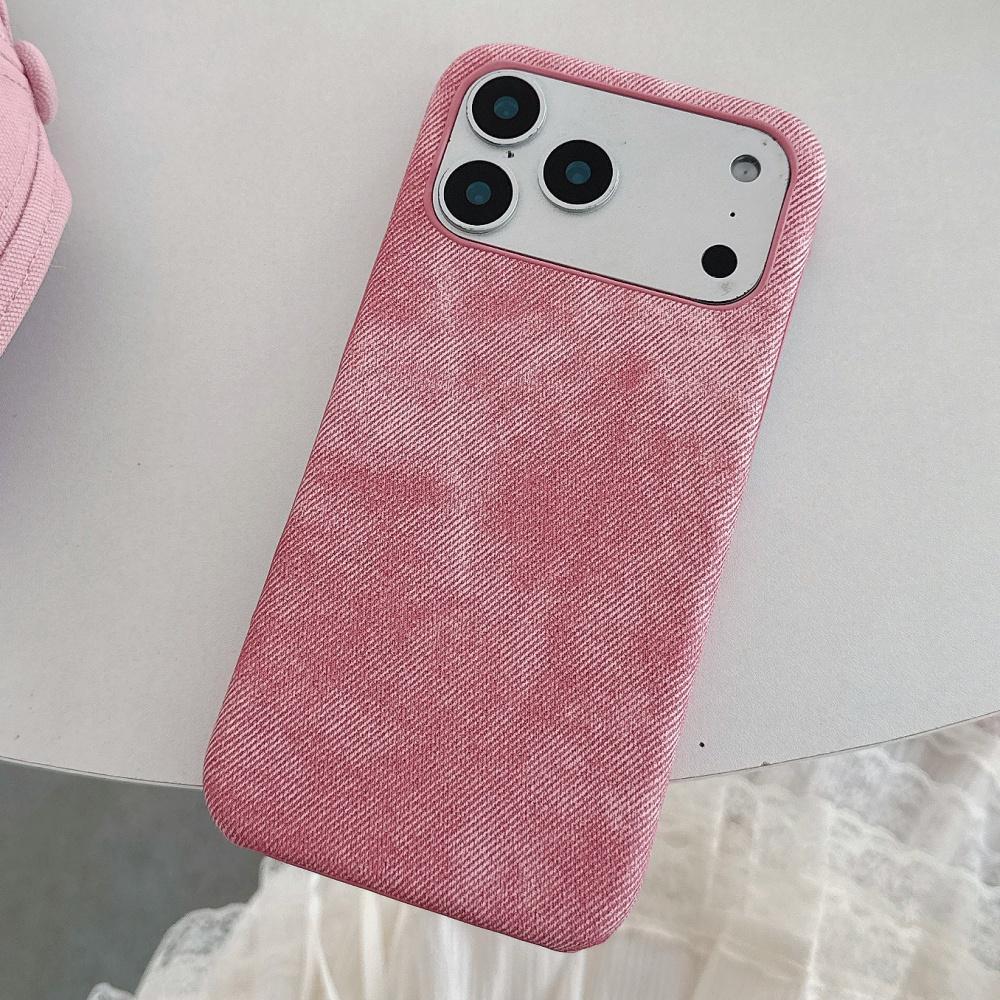 Роскошный Ретро Джинсовый Чехол Тай-Дай для iPhone 17 Air 16 15 14 Plus 13 12 11 Pro Max 17Pro Бесшовный Ударопрочный Жесткий Чехол