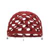 Hollow Out Crochet Hollow Knitted Hat Star Tassels Weave Cap Fashion Knit Beanies  Outdoor