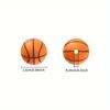 12/25/40pcs Silicone Sports Style Decorative Beads Football Basketball Beads DIY Bracelet Necklace Earrings Keychain Foot Chain