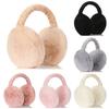 Soft Plush Earmuffs Warm, Foldable, Comfortable, Coldproof Ear Warmers for Winter