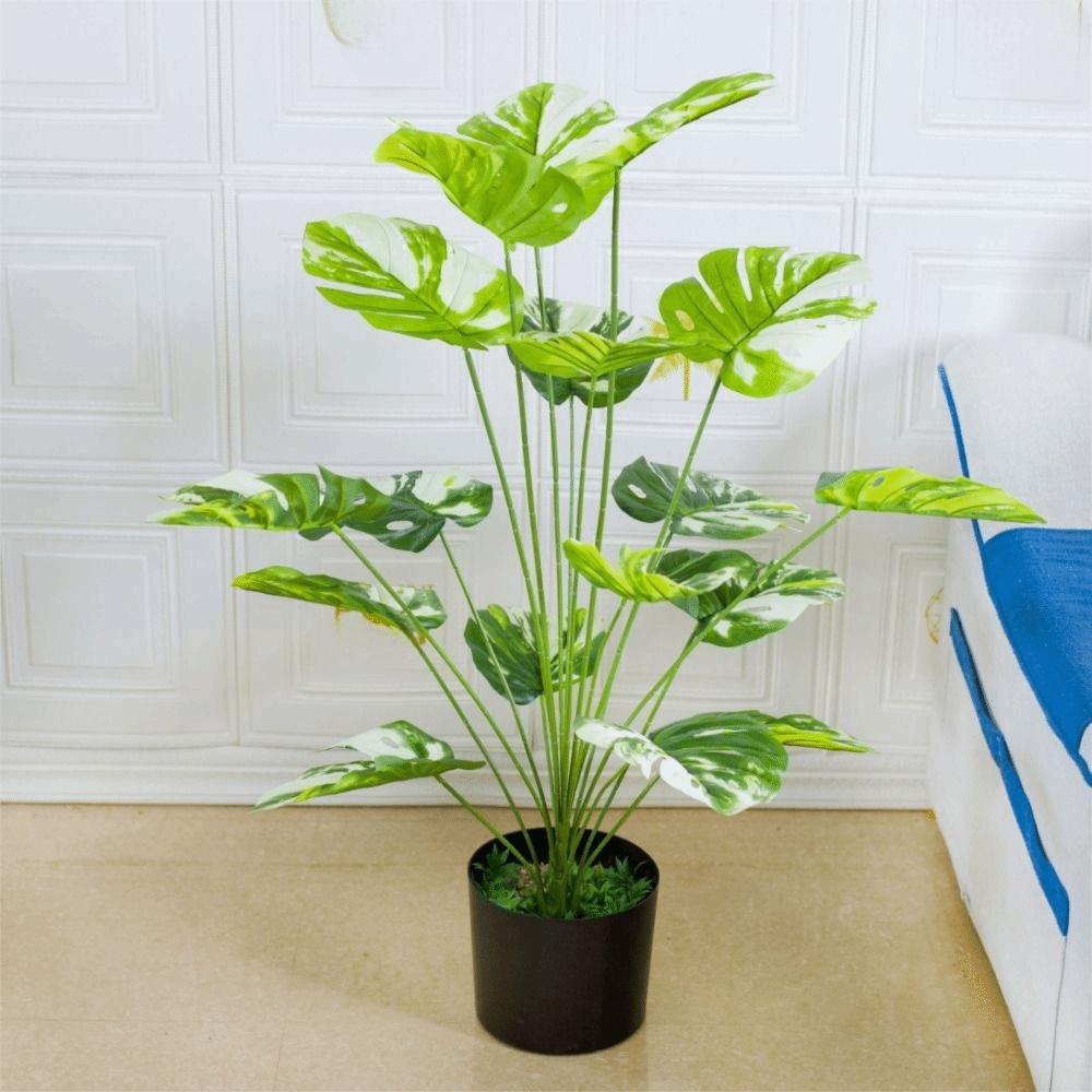 Large Artificial Tropical Palm Branches Artificial Plants Living Room Balcony Decoration