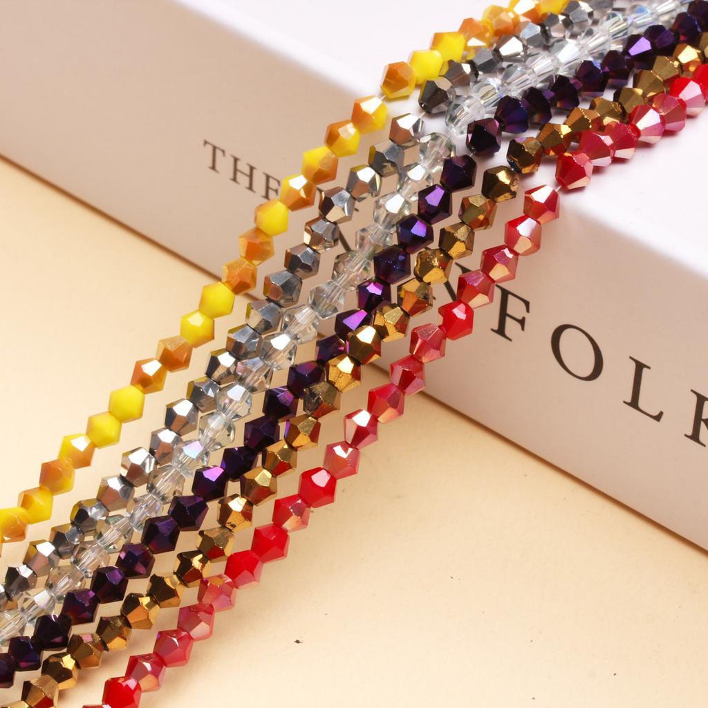 1 нить AB заостренные бусины, изготовление 4 мм однотонных модных бриллиантовых бусин, аксессуары ручной работы для ювелирных изделий в подарок