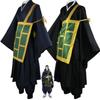 Geto Suguru Косплей Костюм Черный Синий кимоно Школьная форма Аниме Одежда Костюмы на Хэллоуин для женщин и мужчин