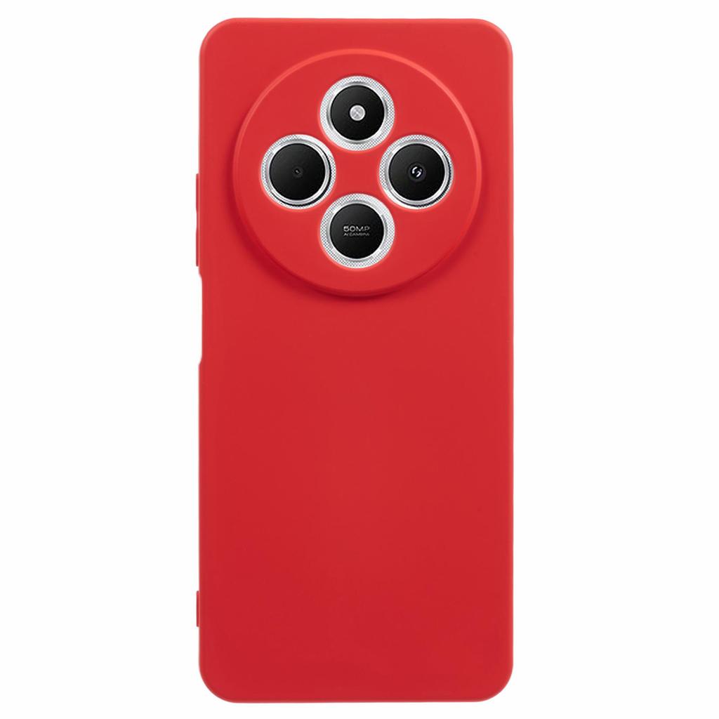 Phone Case For Xiaomi Poco C75 4G/Redmi 14R 5G/14C 4G Precise Cutouts TPU Fiber Lining Shockproof Cover