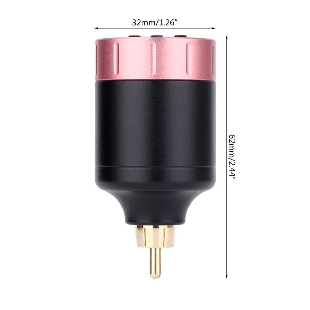 RCA беспроводной аккумулятор для татуировки блок питания для тату-машинок портативный источник татуировки 1350 мАч беспроводной аккумулятор для татуировки