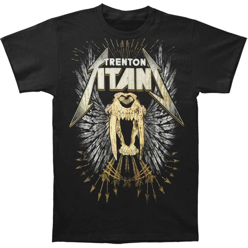 Черная футболка унисекс с логотипом Trenton Titans