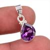 Natural Alexandrite Gemstone Handmade 925 Solid Sterling Silver Pendant 1" f2V44