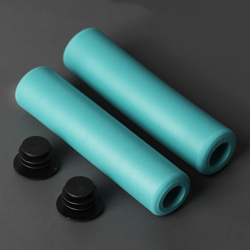1Pair Silicone Cycling Bicycle Grips Outdoor Mtb Mountain Bike Handlebar Grips