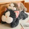 Лежащая кошка кукла плюшевая игрушка котенок кукла дети сопровождают успокаивающая тряпичная кукла подарок на день рождения