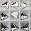 Dongzhou Triangle Sew-on Crystal Flatback Rhinestones Lead-free Crystal Beads for Garment Shoes Sewing Accessories