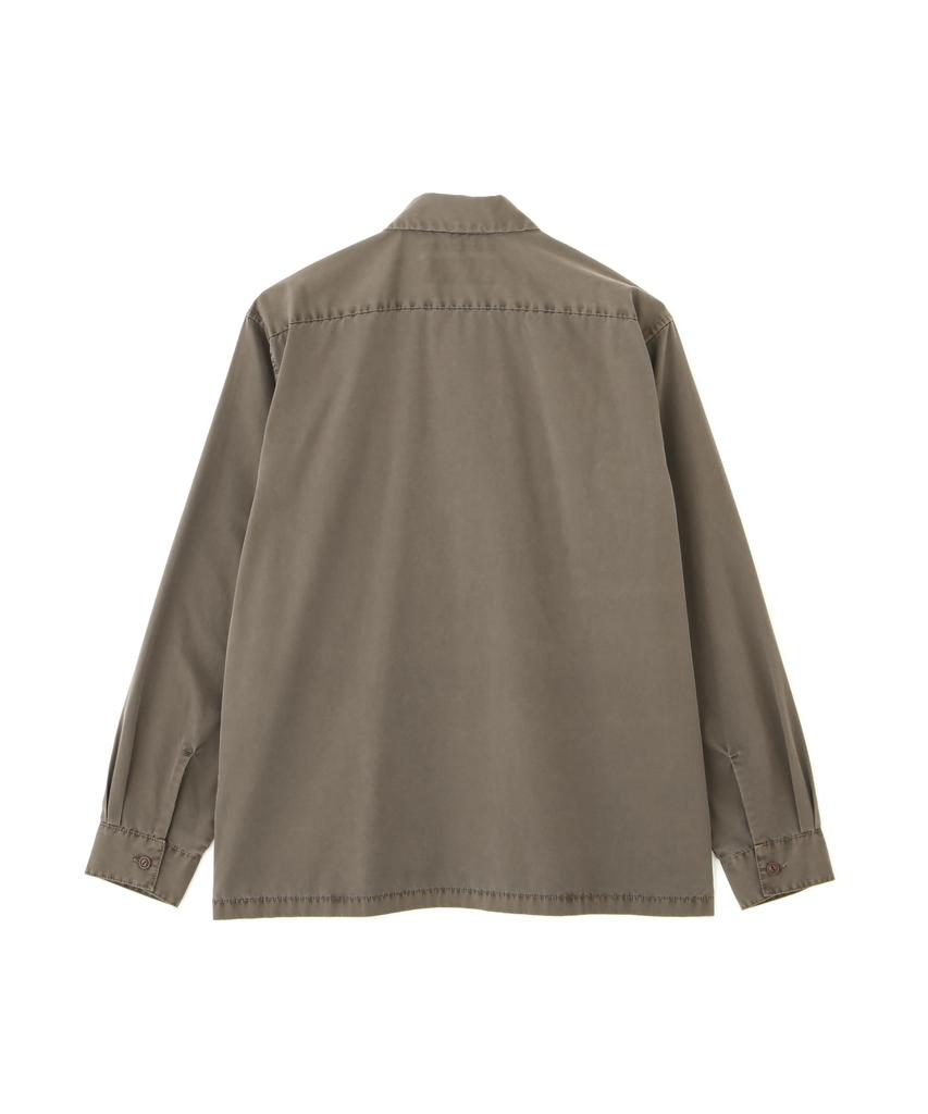 ВЫЦВЕТШАЯ РАБОЧАЯ РУБАШКА С ОДНИМ ПРИНТОМ [AVIREX], Мужская, 2XL, 050, Коричневый, 783-5120009