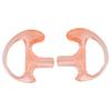 Pink Silicone Replacement Ear Insert Two Way Radio Ear Mold for Most Coil Tube Audio Kits