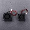DC Cooler Blower 2-pin Black 3D Printer Cooling Fan Centrifugal Blower Cooling Fan Cooling Radiator