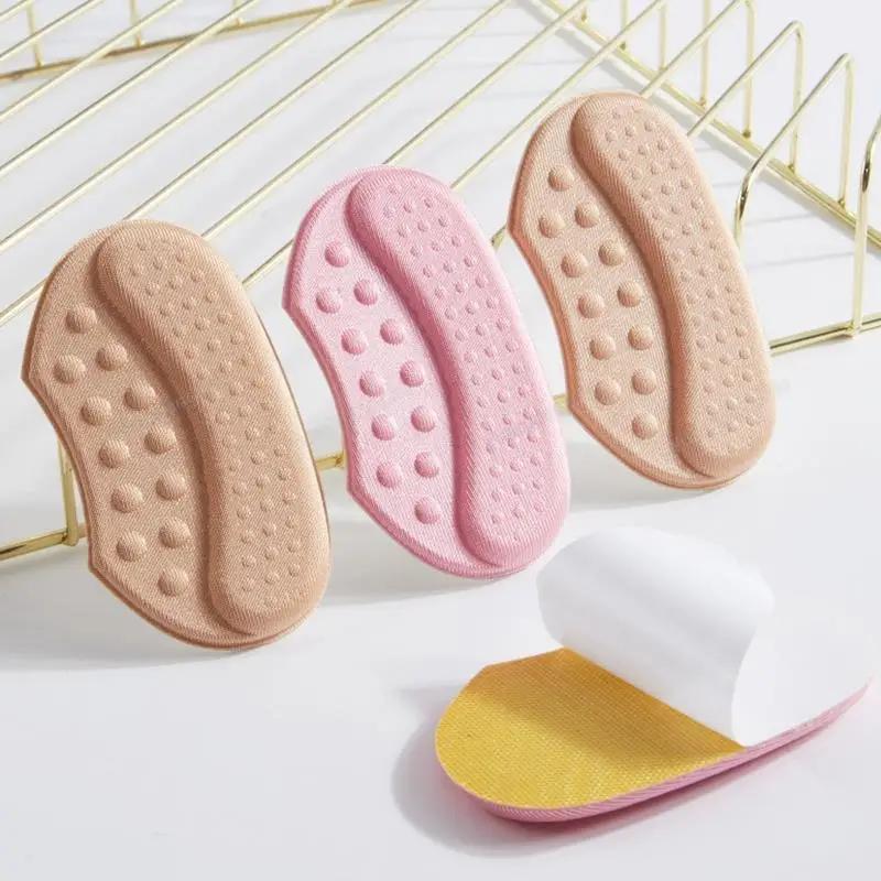 High Heel Protector for Shoes Heel Sticker Pad Adjust Size Adhesive Heels Pads Liner Grips Foot Care Pain Relief Insert Women