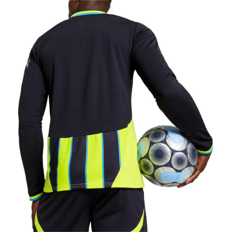 Puma Футболка мужская с длинным рукавом Manchester City SS24 Replica Away, желтая 775087-02