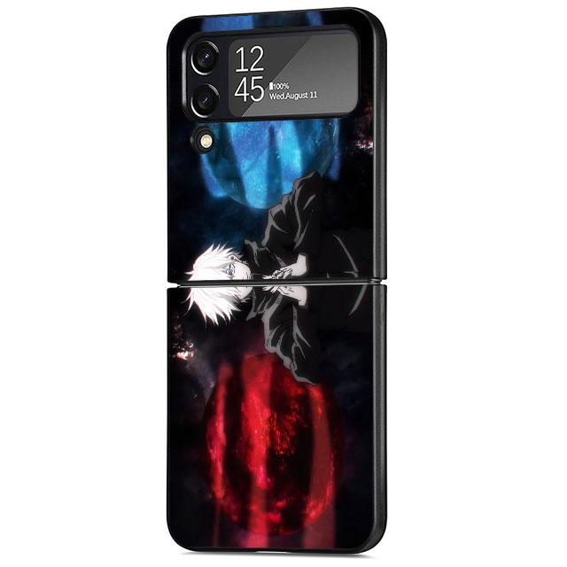 Чехол для Samsung Galaxy ZFlip Z Flip 3 5G Z Flip 4 ZFlip3 zflip ZFlip4 Flip3 Жесткий ПК с принтом Jujutsu Kaisen