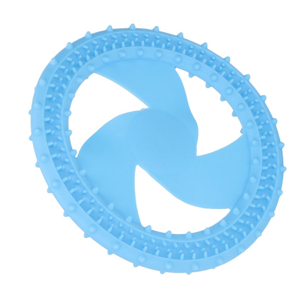 Игрушка для собак летающий диск мягкая чистка зубов интерактивная силиконовая игрушка для жевания летающий диск для домашних животных