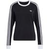 Originals 3 Stripes Firebird Серия Adicolor Вязаный свитшот с круглым вырезом Приталенный с длинным рукавом Футболка Женские топы KD7964