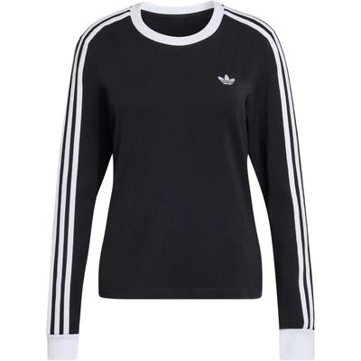 Originals 3 Stripes Firebird Серия Adicolor Вязаный свитшот с круглым вырезом Приталенный с длинным рукавом Футболка Женские топы KD7964