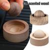 Walnut/beech Wood Essential Oil Diffuser Wood Mini Cute Natural Fragrance Expander For Auto Center Console Armrest Box Decoratio
