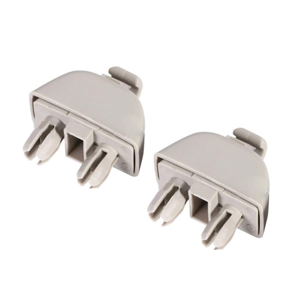 1 пара зажимов для солнцезащитного козырька, держатель крючка, фиксатор внутренней отделки, сменный крепежный зажим для A6 C6 Passat B7 Polo 4F0857561