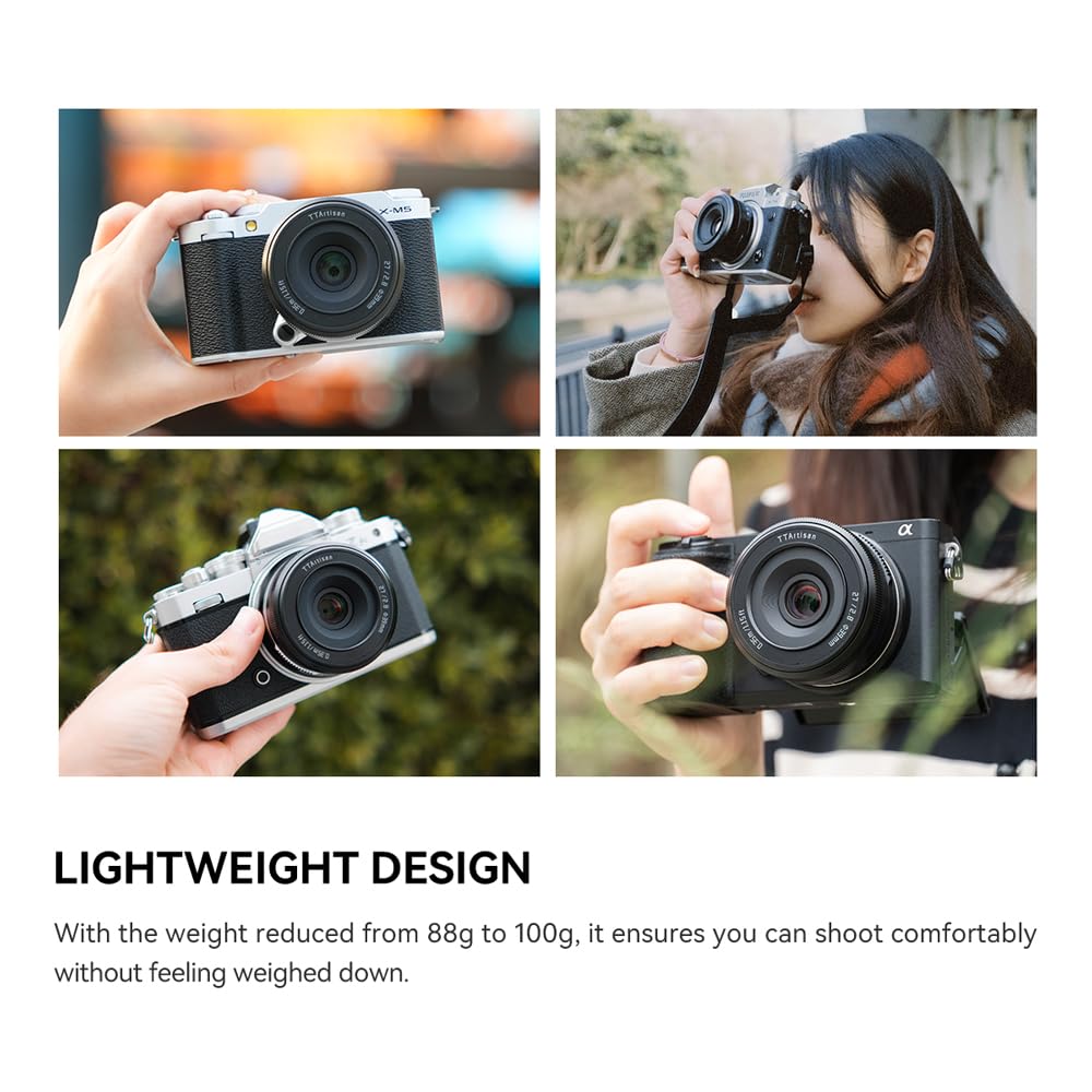 TTArtisan AF 27mm X mount autofocus lens limited white F2.8 version,