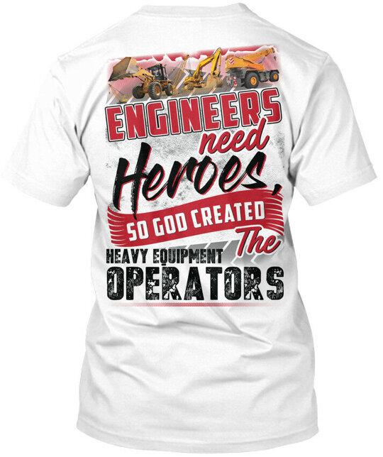 Heavy Equipunisext Operator Engineers Need Tshirt Size S To 5xl