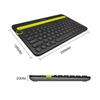 Logitech Клавиатура Bluetooth K480 для нескольких устройств