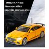 1/32 Mercedes Benz AMG GT63 Спортивный автомобиль Сплав Литой Модель автомобиля Звук Свет Оттягивание Назад Игрушки Украшения Подарок для детей Коллекция