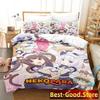 Постельное белье Nekopara Односпальное Полуторное Двуспальное Евро Размер Кинг-Сайз Комплект Постельного Белья Взрослый Детская Спальня Комплекты Пододеяльников Аниме Постельное Белье Кровать