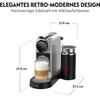 Capsule Coffee Machine Krups XN 761B New CitiZ & Milk Silver