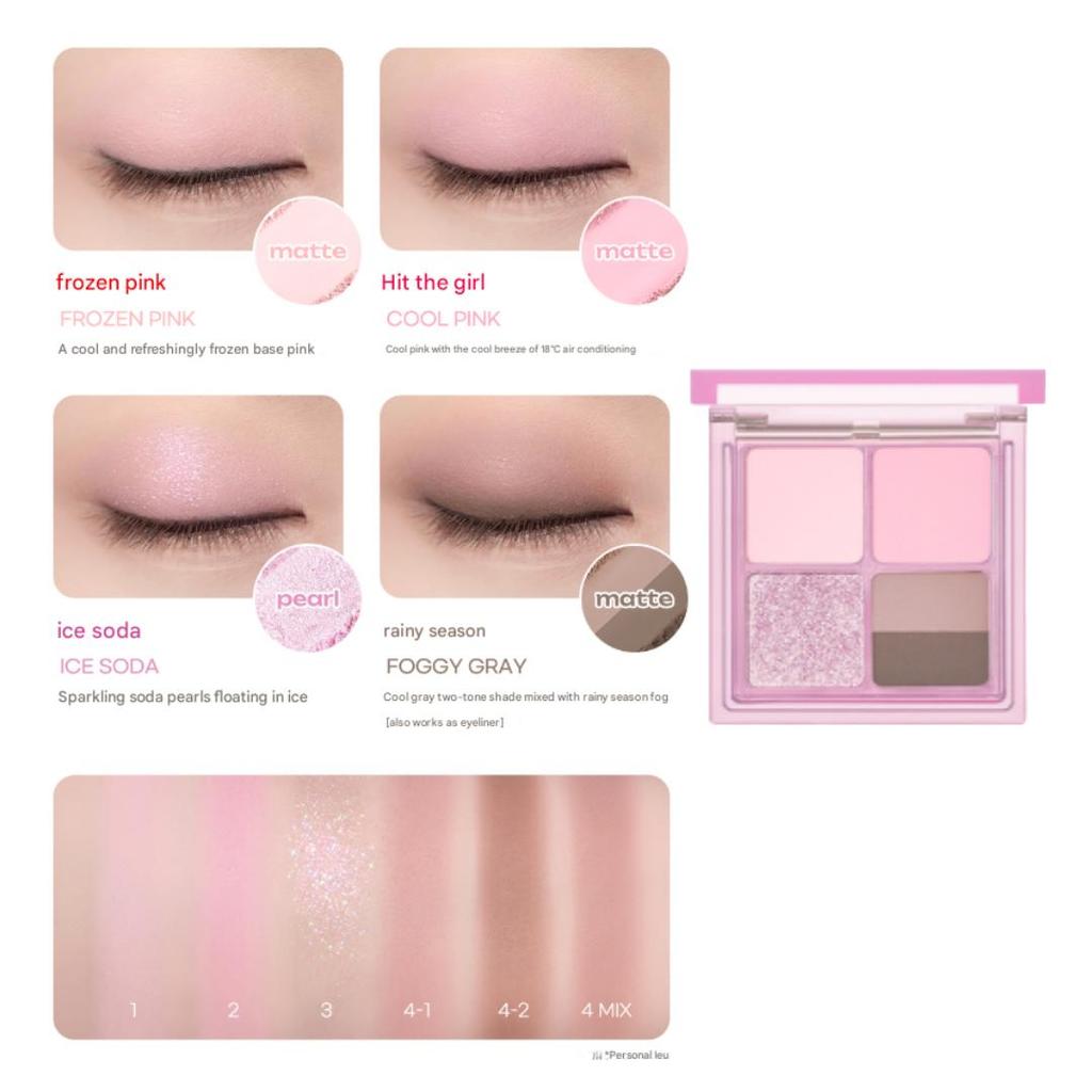 CLUB CLIO PERIPERA Ink Pocket Shadow Palette (7 Options)