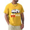 Skyline R35 GTR Jdm Japanese Car Drift T Shirt Harajuku Short Sleeve T-shirt Cotton Graphics Tshirt Tops