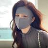 Sunscreen Mask Traceless Women Detachable Facekini Ice Silk Anti-Ultraviolet Summer Breathable Thin Cover Whole Face