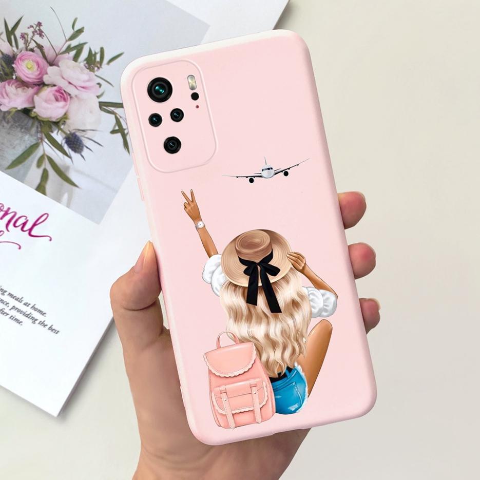 For Xiaomi Redmi Note 10 Case Redmi Note 10S Cute Astronauts Cartoon Cover Soft TPU Phone Cases For Redmi Note 10 Pro Max Bumper