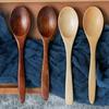 Natural Wooden Spoon Handmade Rice Soups Spoon New Utensil Cereal Spoon  Kitchen Accessories