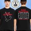 Bad Religion Мировой тур 2025 Эксклюзивная футболка с колючим голубем Мерч Двусторонняя Унисекс Футболка