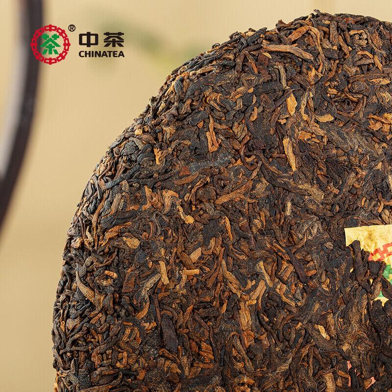 Чайный торт CHINATEA Brand Jin Hao Yu Lian Пуэр 2021 357г Спелый Дворцовый Пуэр 357г