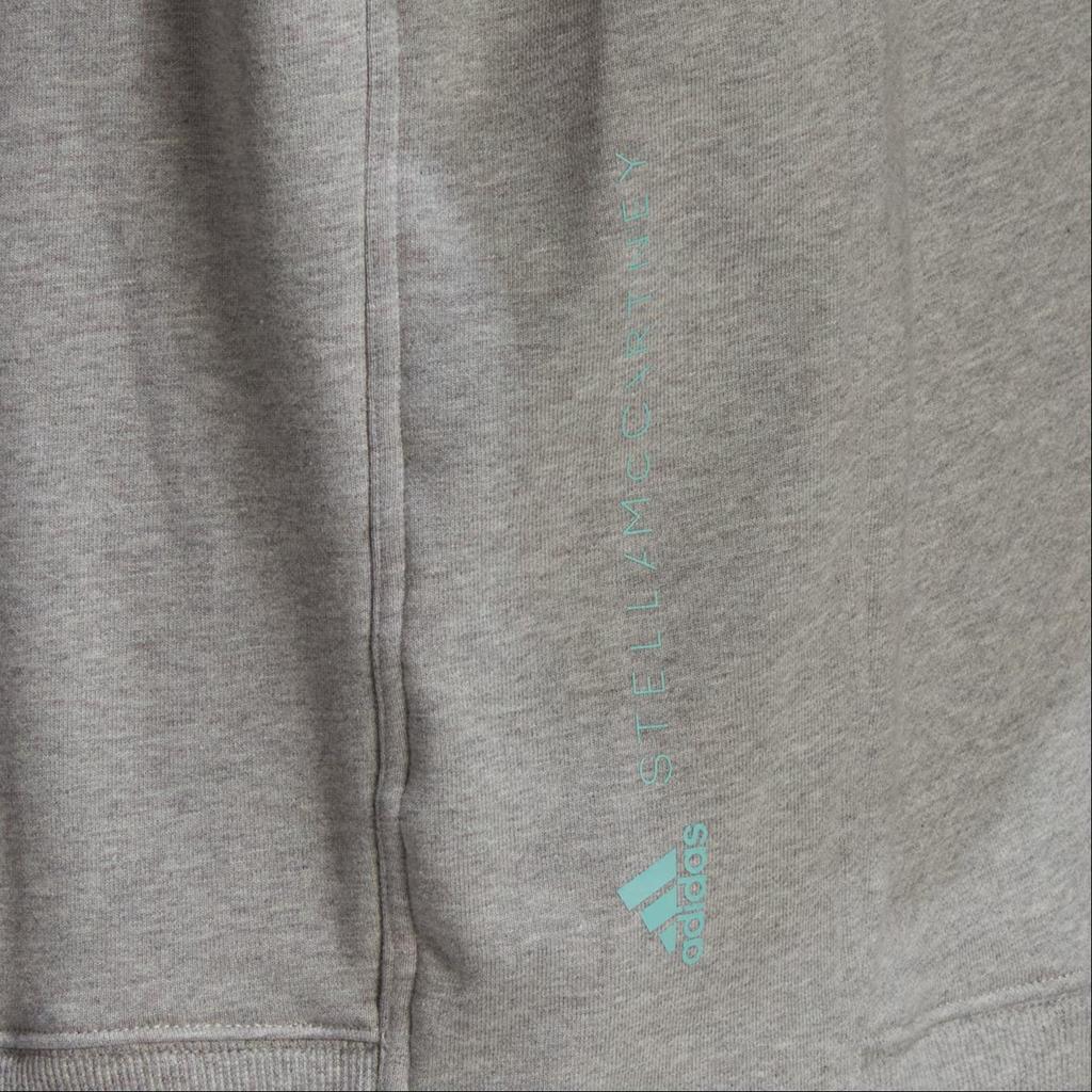 Adidas Свободный повседневный спортивный пуловер X Stella Mccartney, женские топы, серый HA8963