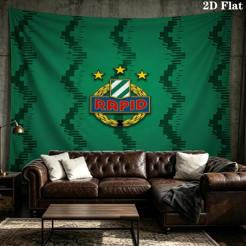 Rapid Wien Printed Tapestry – Wall Hanging for Bedrooms, Dorms, and Home Decor